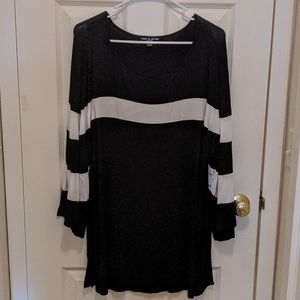 Black and Cream tunic